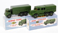 Lot 1946 - Dinky Toys, 689 medium artillery tractor,...