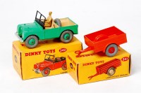 Lot 1951 - Dinky Toys Boxed Group, 2 examples, to include...