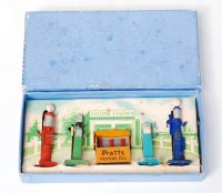 Lot 1986 - Dinky Toys, No.49 Pre-War Petrol Pumps Set,...