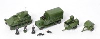 Lot 1988 - Pre-War Dinky Toys Loose No.151 Medium Tank...