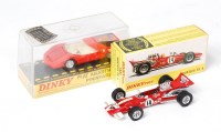 Lot 2012 - Dinky Toys Boxed Racing Car Group, 2 boxed...