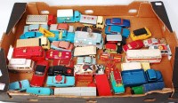 Lot 1655 - Tray of mixed play worn and repainted Corgi,...