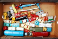 Lot 1656 - 30+ mixed loose play worn Corgi, Dinky,...