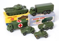 Lot 2029 - Dinky Toys Military Boxed and Loose Diecast...