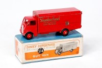 Lot 1941 - Dinky Toys, 514, Slumberland Mattresses Guy...