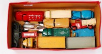 Lot 1954 - 12 various loose play worn Dinky Toys, to...