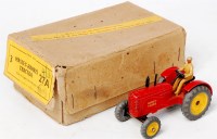 Lot 1955 - Dinky Toys 27A 3x Massey Harris Tractor Trade...