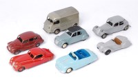 Lot 2068 - 7 assorted Loose play worn Dinky Toys and...