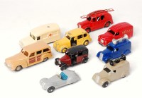Lot 2070 - 9 various loose Dinky Toys, to include Frazier...