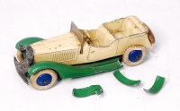 Lot 2071 - Dinky Toys Pre-war No.24G 4-seater Sports...