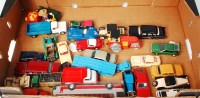 Lot 2074 - Tray of mixed diecast to include Dinky, Corgi,...