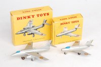 Lot 2088 - French Dinky toys boxed aircraft group to...