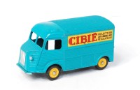 Lot 2023 - French Dinky, 561 Citroen H van, turquoise...