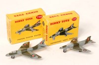 Lot 2025 - Dinky Toys, boxed aircraft group to include;...