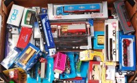 Lot 2569 - 40+ mixed boxed and loose diecast and plastic...