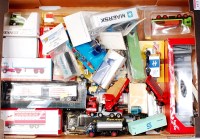 Lot 2573 - 2 trays of mixed plastic and diecast...