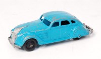 Lot 2066 - Dinky Toys, No.30A Chrysler Airflow, light...