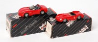 Lot 2599 - Western Models 1/43rd scale white metal group,...