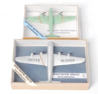 Lot 2615 - Tootsie Toys Reproduction Boxed Aircraft Group,...