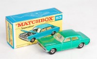 Lot 2349 - Matchbox Superfast No.53 Ford Zodiac, Metallic...