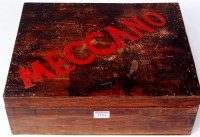 Lot 3154 - Collection of 1950s red and green Meccano, all...