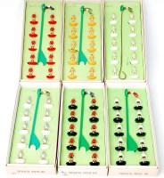 Lot 3169 - Subbuteo 1970s boxed Football Team Group, 6...
