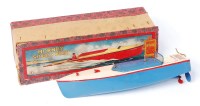 Lot 3193 - Hornby, No.2 'Swift' speedboat, blue hull with...