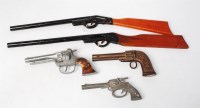 Lot 3204 - 5 assorted toy rifles and pistols, to include...