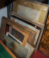 Lot 1072 - A quantity of pictures and prints to include...