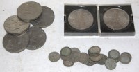 Lot 609 - A small collection of assorted English coinage...