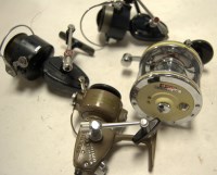 Lot 751 - A collection of assorted fishing rods and...
