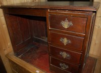 Lot 1439 - An early 20th century walnut single pedestal...