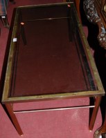 Lot 1395 - A contemporary gilt brass framed and smoky...