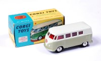 Lot 1644 - Corgi Toys, 434 Volkswagen Kombi, off-white...