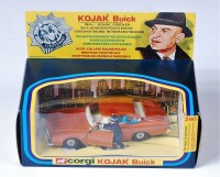 Lot 1646 - Corgi Toys, 290 Kojaks Buick, bronze body with...