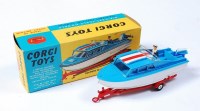 Lot 1660 - Corgi Toys, 104, Dolphin 20 Cruiser on Wicheon...