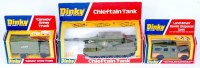 Lot 1921 - Dinky Toys Boxed Military Group, 3 window...