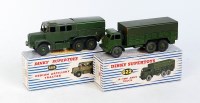 Lot 1947 - Dinky Toys, 689 medium artillery tractor,...