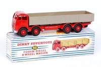 Lot 1956 - Dinky Toys, 901, Foden Diesel 8-wheel wagon,...