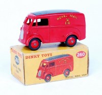 Lot 2007 - Dinky Toys, 260, Royal Mail Van, red body with...
