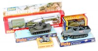 Lot 2017 - Dinky Toys Boxed and Part Boxed Military Group,...