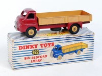 Lot 1936 - Dinky Toys, 922 Big Bedford Lorry, maroon cab...