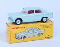 Lot 2083 - French Dinky Toys, No.553 Peugeot 404 pale...
