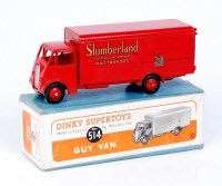Lot 1950 - Dinky Toys, 514, Slumberland Mattresses Guy...