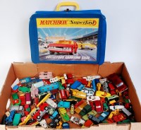 Lot 2340 - Tray of mixed play worn Matchbox 1-75 Series,...