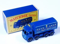 Lot 2344 - Matchbox, 1-75 series No.10 sugar container,...