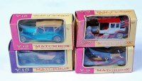 Lot 2349 - 4 Boxed Matchbox Models of Yesteryear, to...