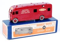 Lot 1972 - Dinky Toys, 581, 'British Railways' horsebox,...