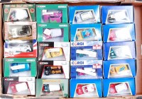 Lot 2546 - Corgi Modern Issue Mini Racing Group, 20 boxed...
