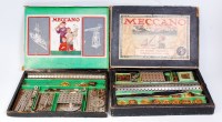 Lot 3158 - Meccano, No.4 outfit circa 1911, rare early...